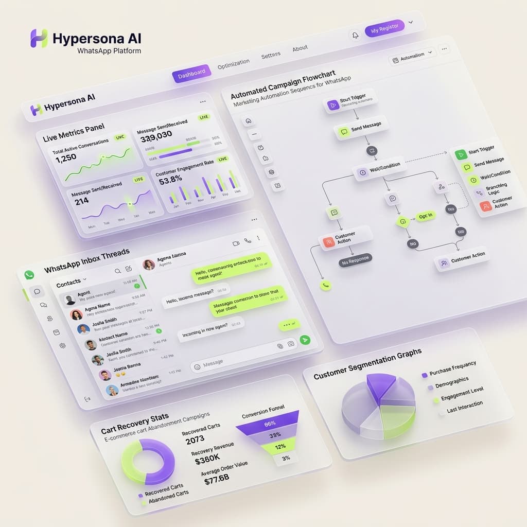 Hypersona Platform Dashboard Overview Showcase